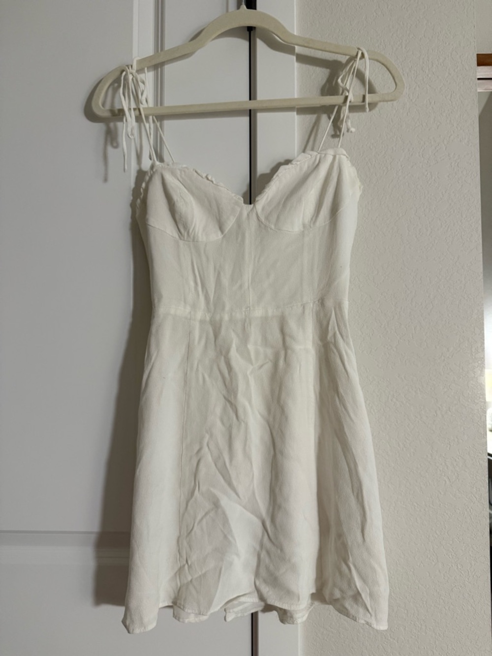 Aritzia White Mini Dress